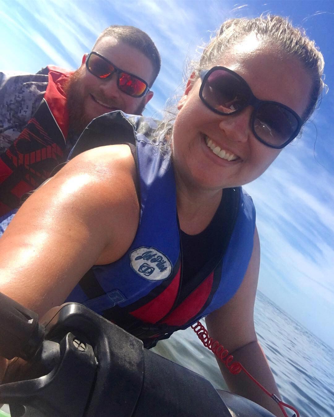 Jet skiing in Florida