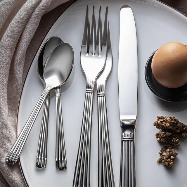 Christofle Osiris Flatware set for 6 people (36 pieces) Stainless Steel