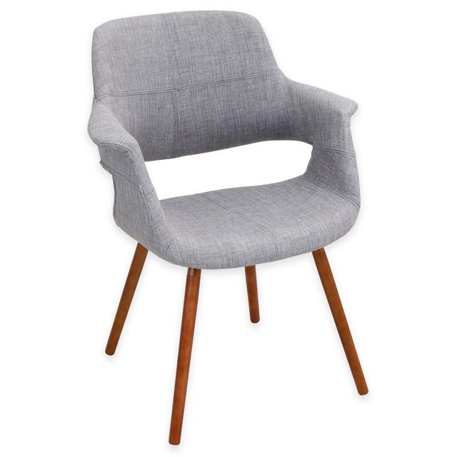 LumiSource Vintage Flair Chair in Grey