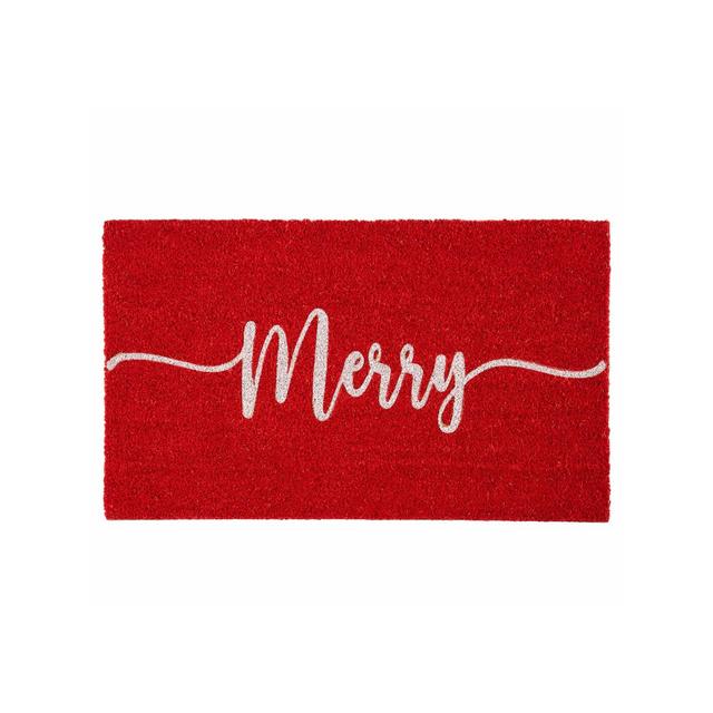 Shiraleah "Merry" Holiday Doormat