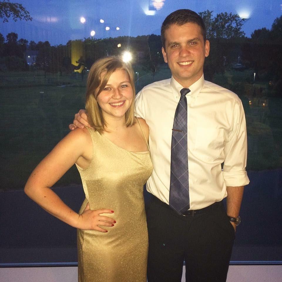 The night before we became "official" 