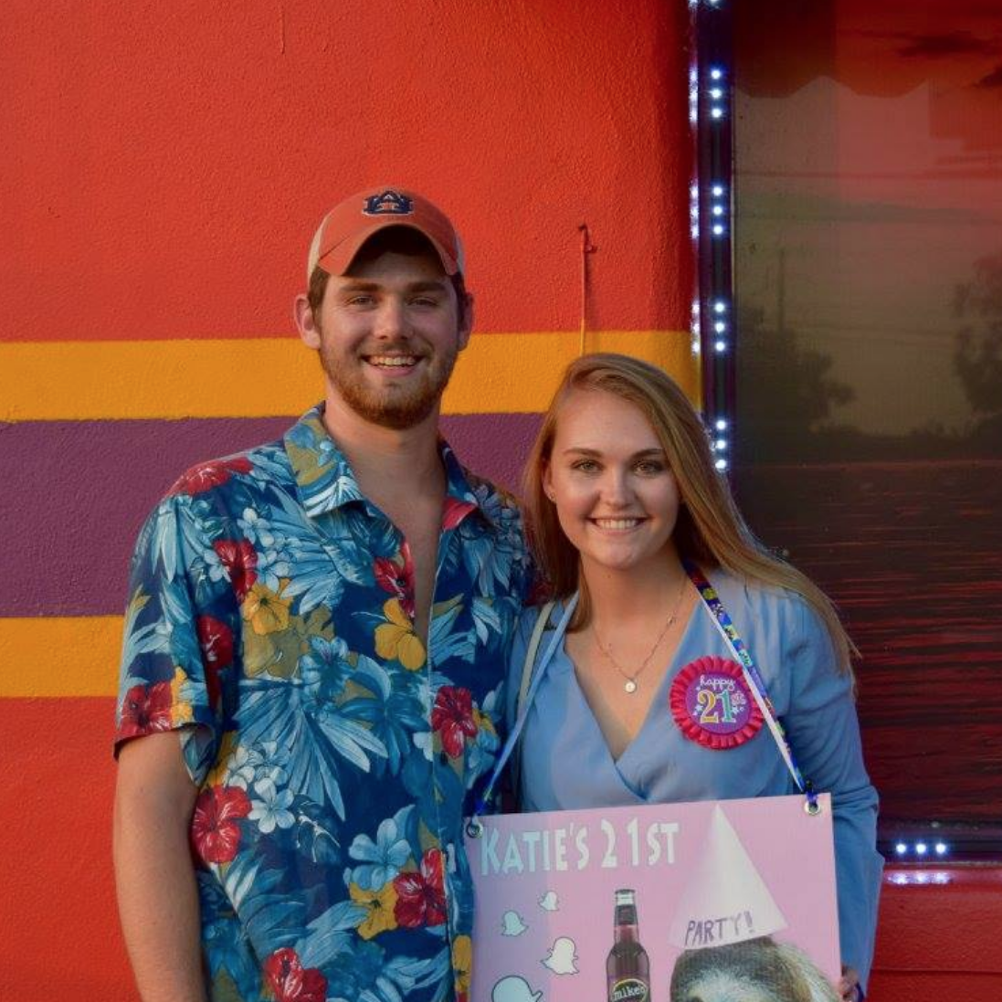 Katie's 21st birthday (June 2016).