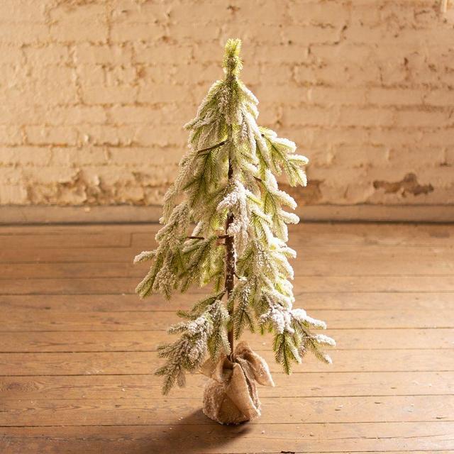 Faux Frosted Christmas Tree, 38"