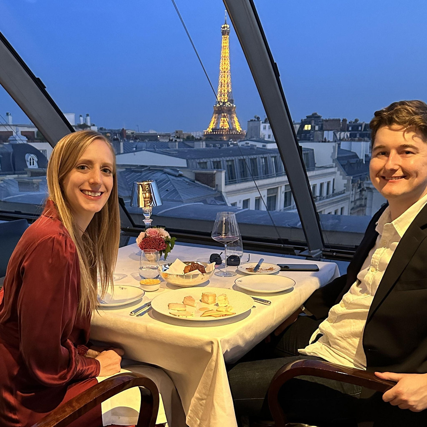 L'Oiseau Blanc Restuarant, Paris, France - the night we agreed to move in together - Paris, France (May 2023)