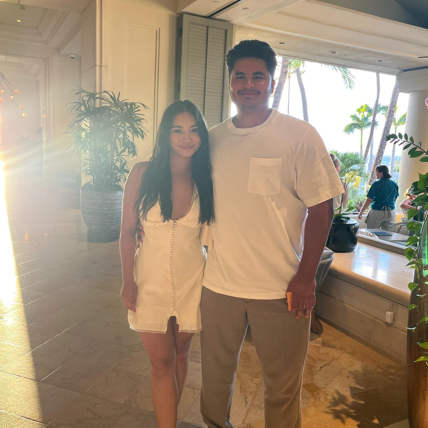 Right before Joshua proposed