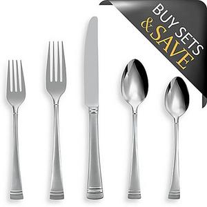 Lenox® Federal Platinum Frosted Flatware 20-Piece Set