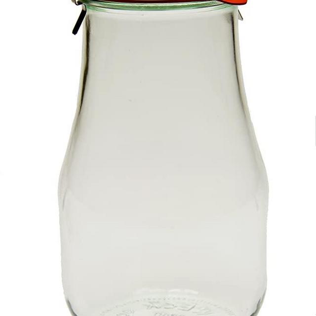 Weck 739 Tulip Jar - 2.5 Liters, Set of 2