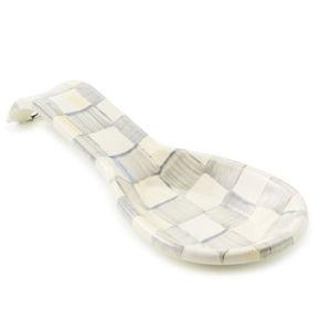 Sterling Check Spoon Rest