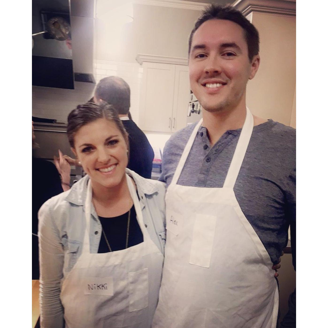 February, 2017: Cooking class courtesy of Kent & Beverley Brooks