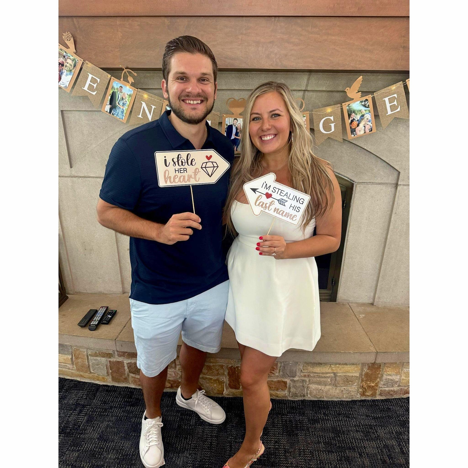 Thank you for all those who came to celebrate with us at our engagement party!