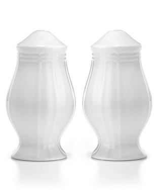 Mikasa Dinnerware, Antique White Salt And Pepper Shakers