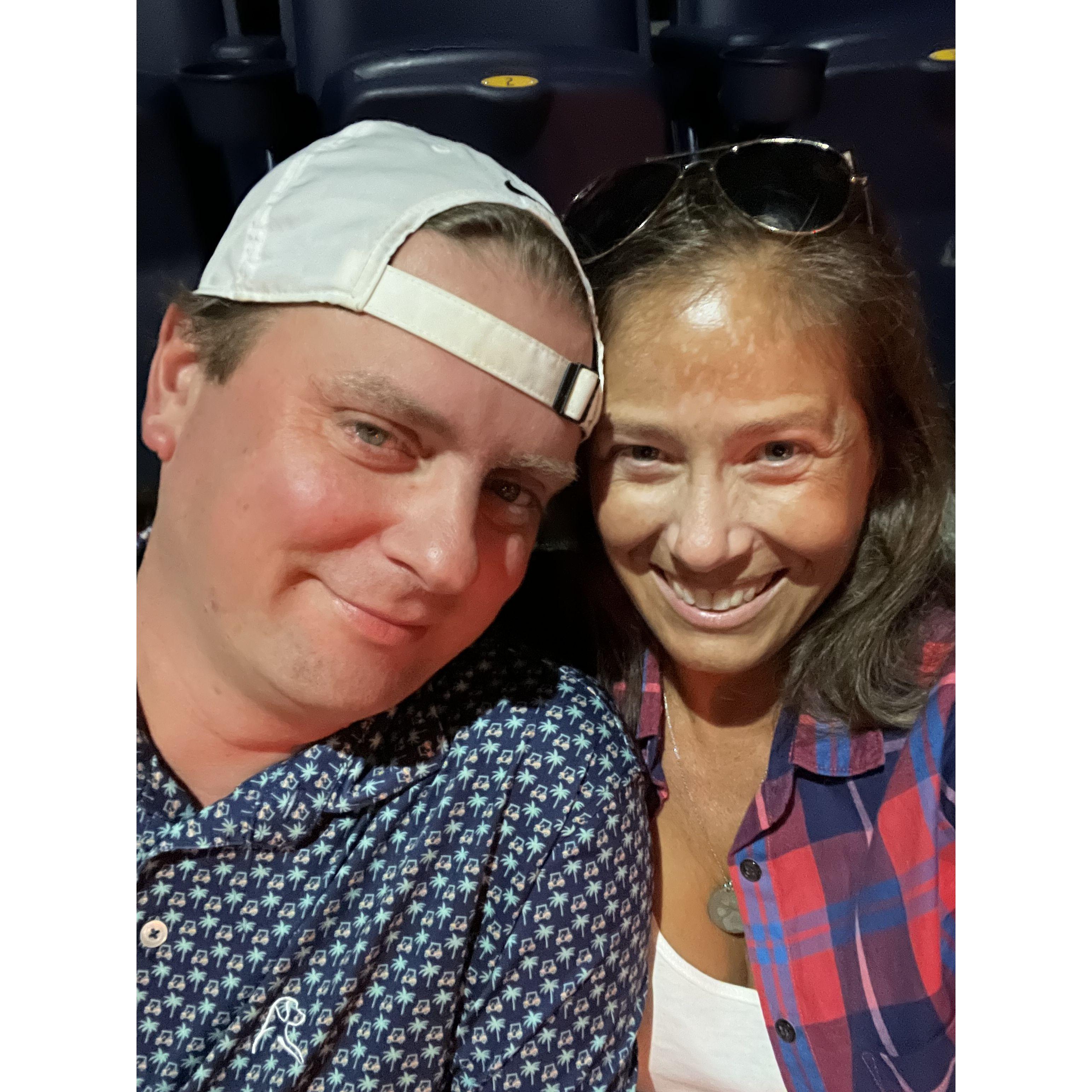 First of many country concerts together