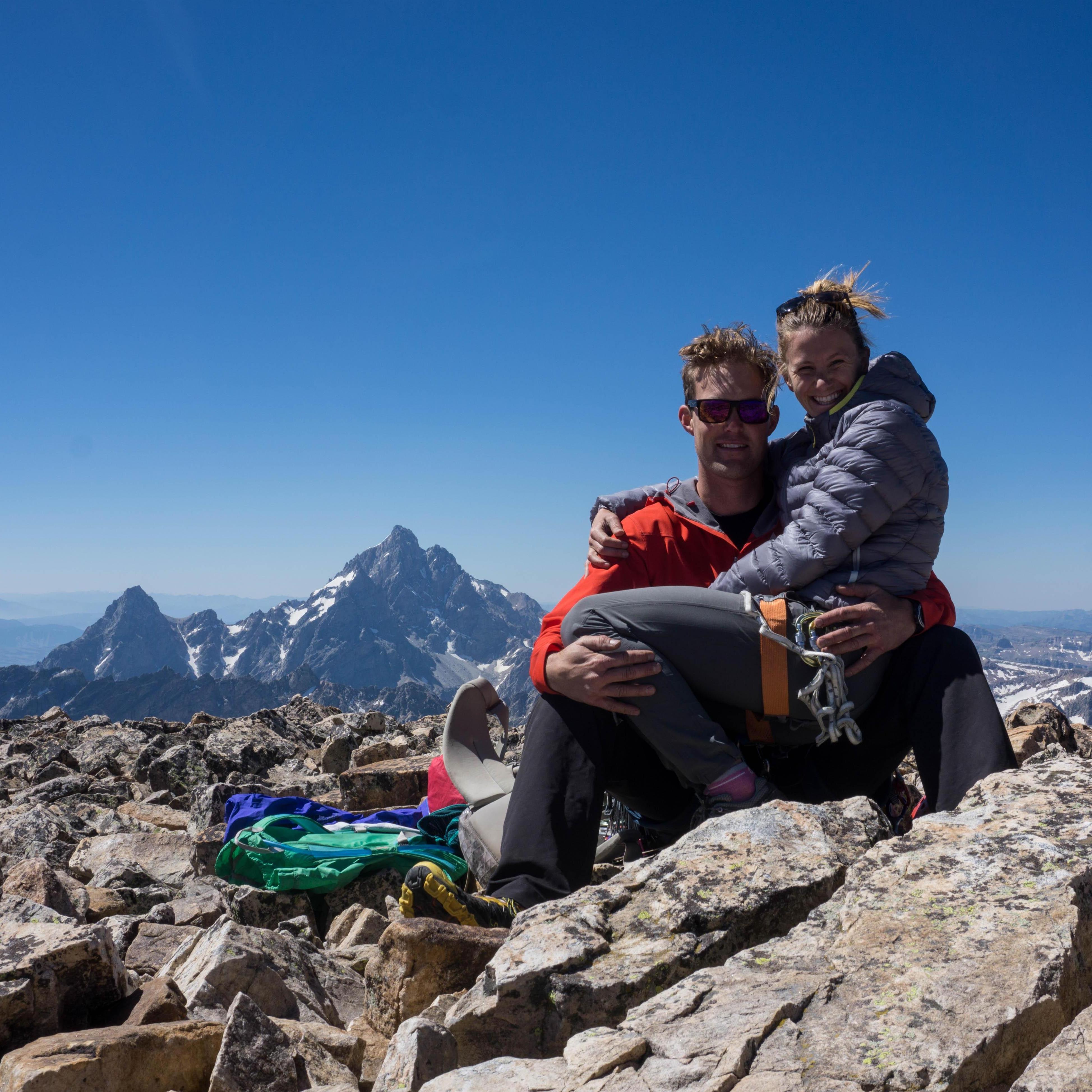 On top of Mt. Moran (12,605ft) in August of 2016