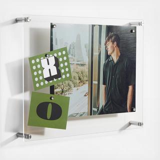 Rectango Easy Change Memo Board + Magnet Wall Frame