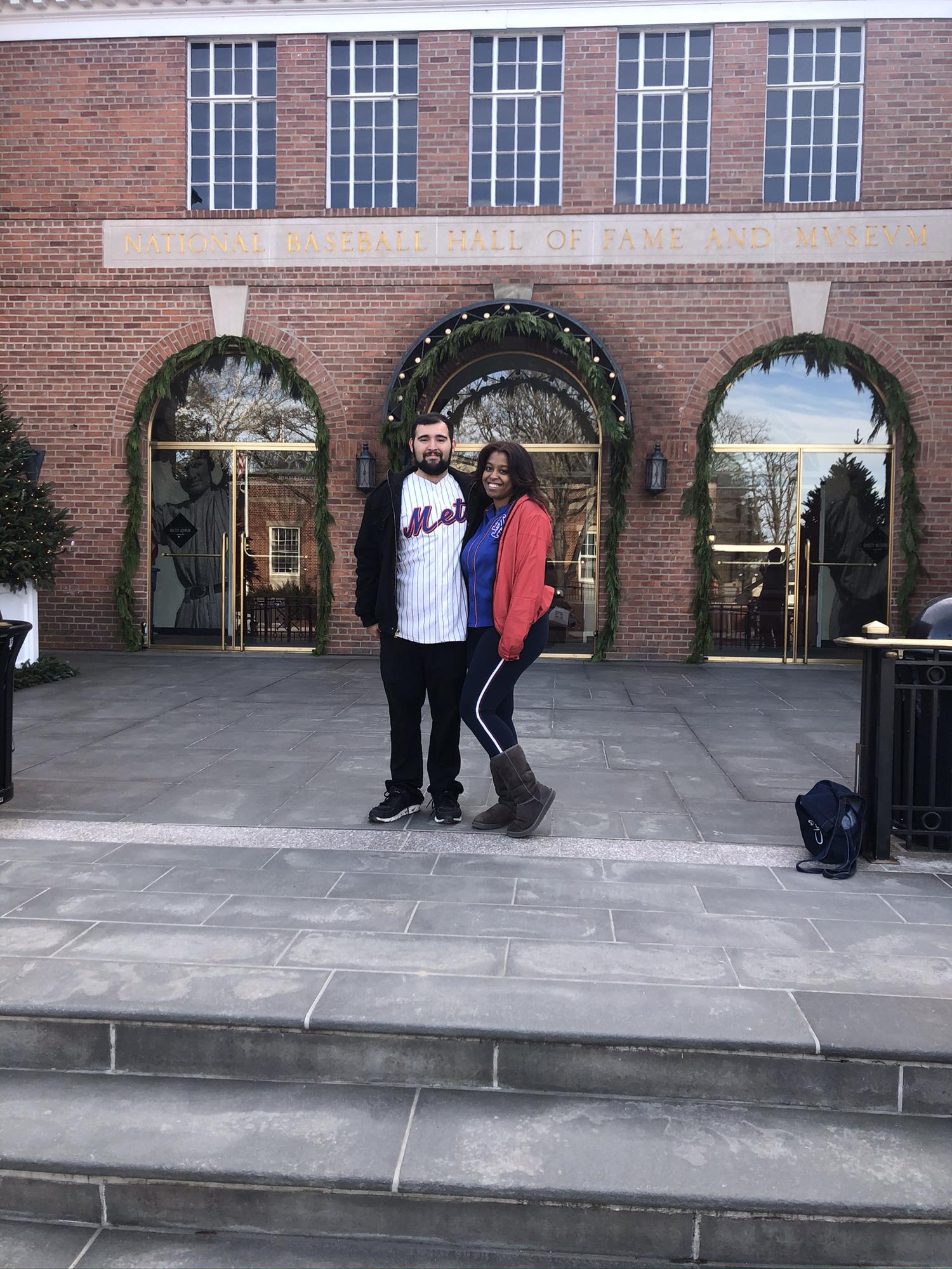 Our first time starting our annual tradition of vacationing in Cooperstown!