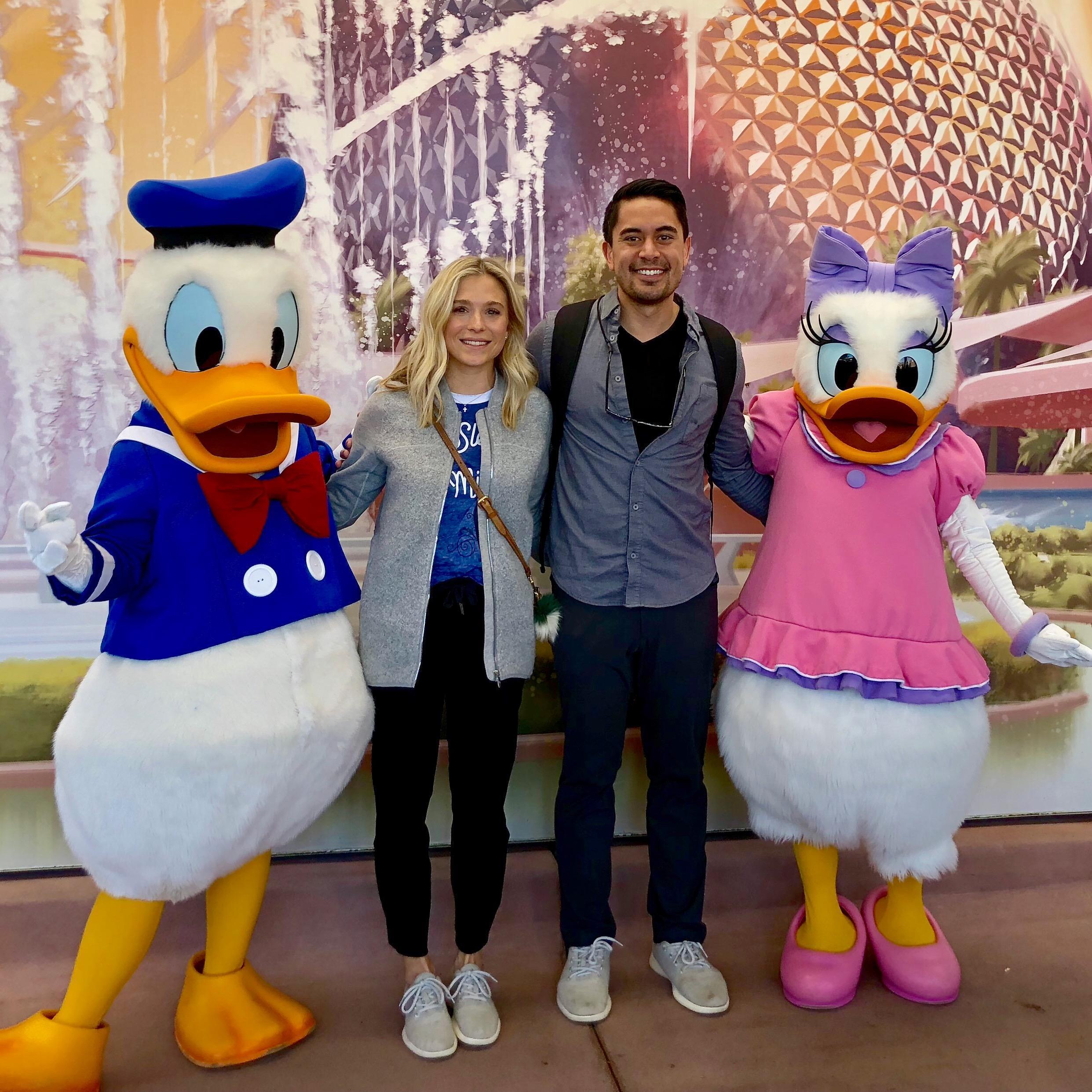 Ashley + family took Jeff on his first trip to Disney World