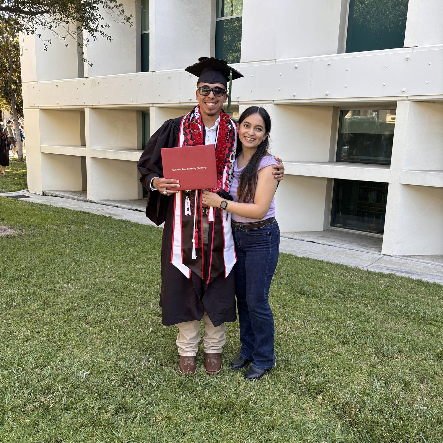 We've supported each others milestones.