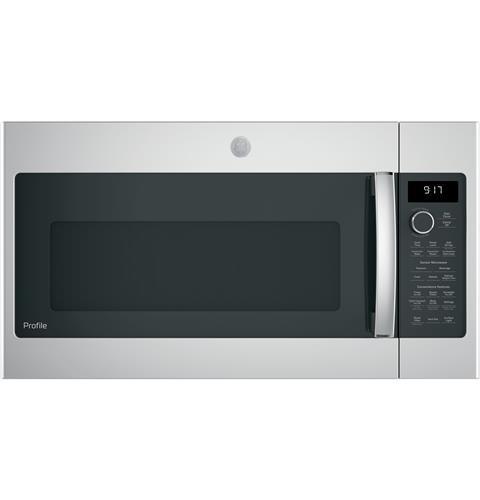 GE Profile™ Series 1.7 Cu. Ft. Convection Over-the-Range Microwave Oven