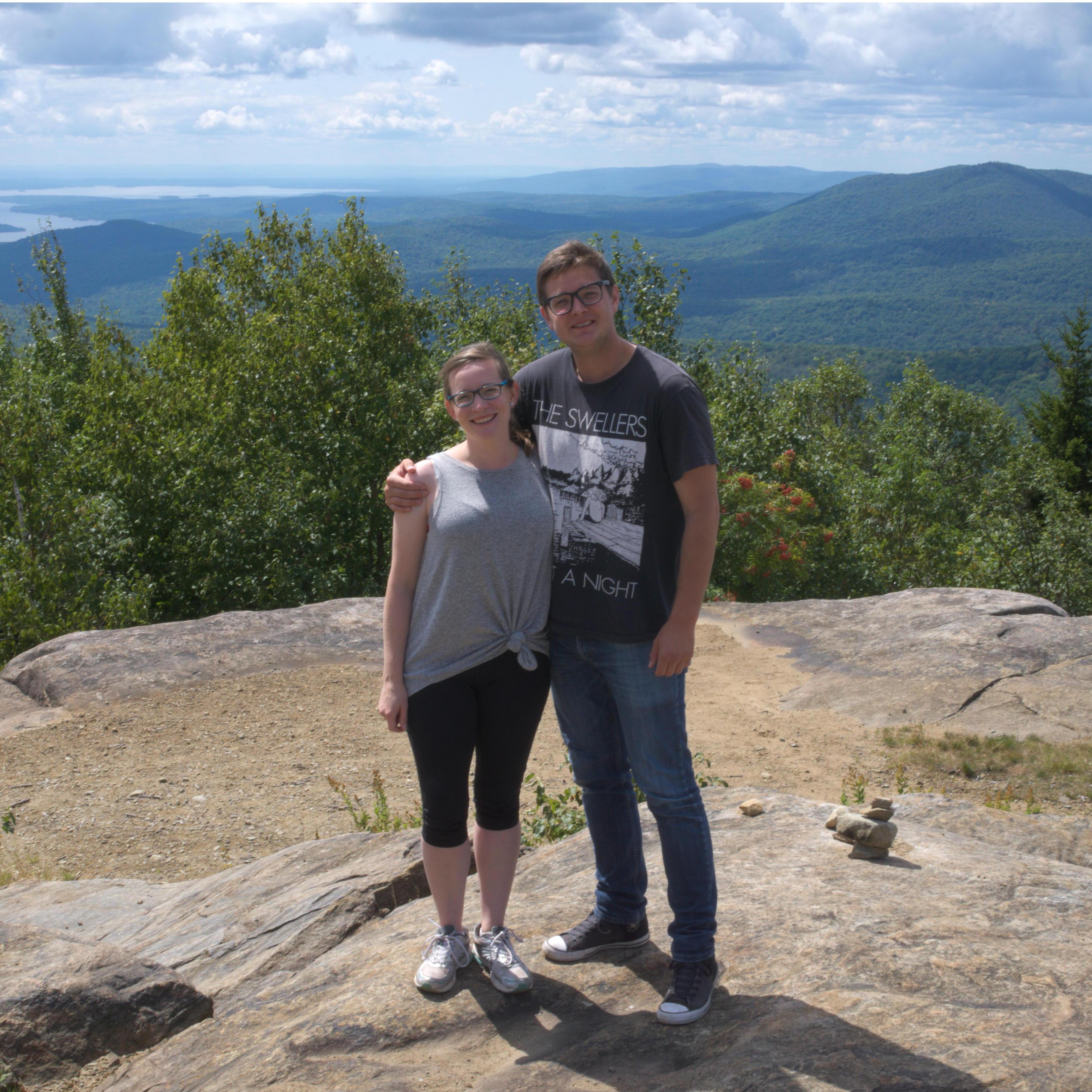 ...but it was worth it to picnic atop Hadley Mountain! - Hadley, NY - August 22, 2019