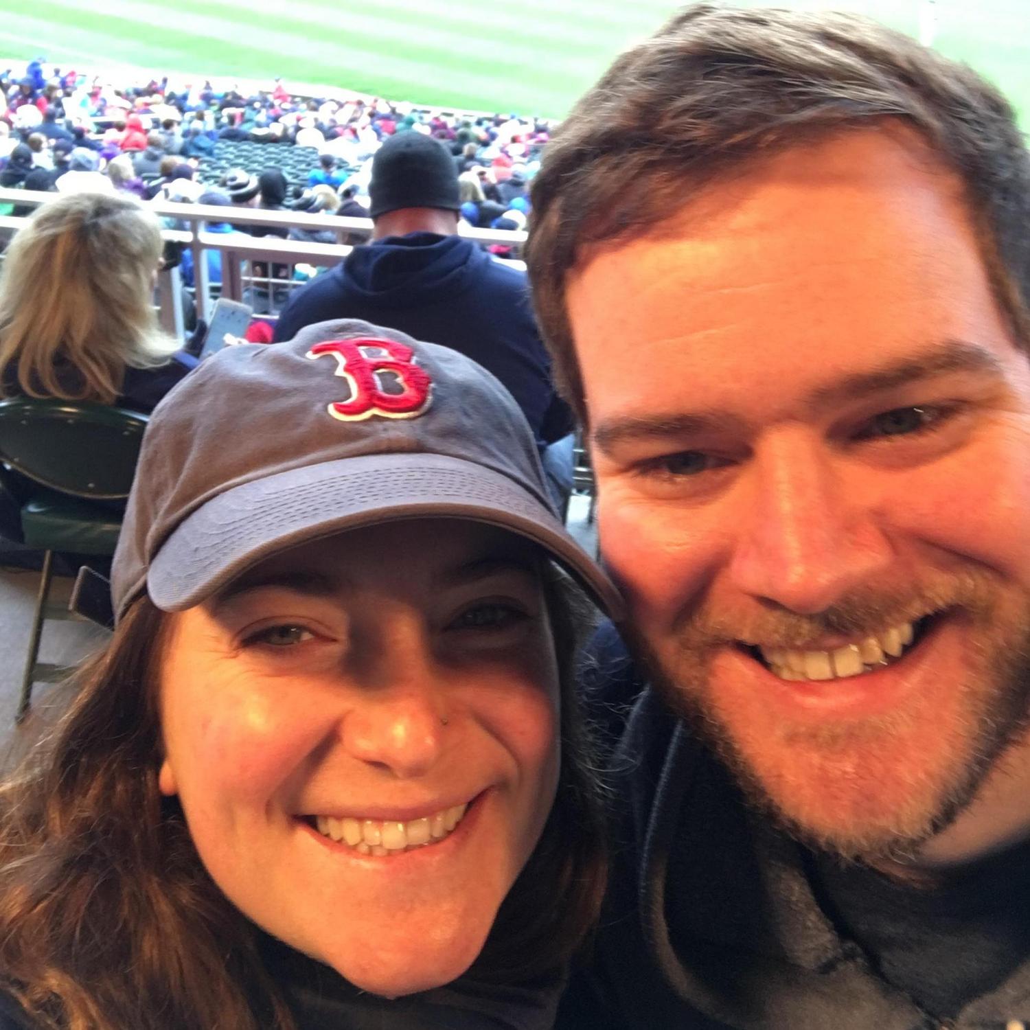 Knocking another baseball stadium off our list!