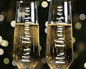 Mira Gifts World Set of 2, Mr. Mrs. Last...
