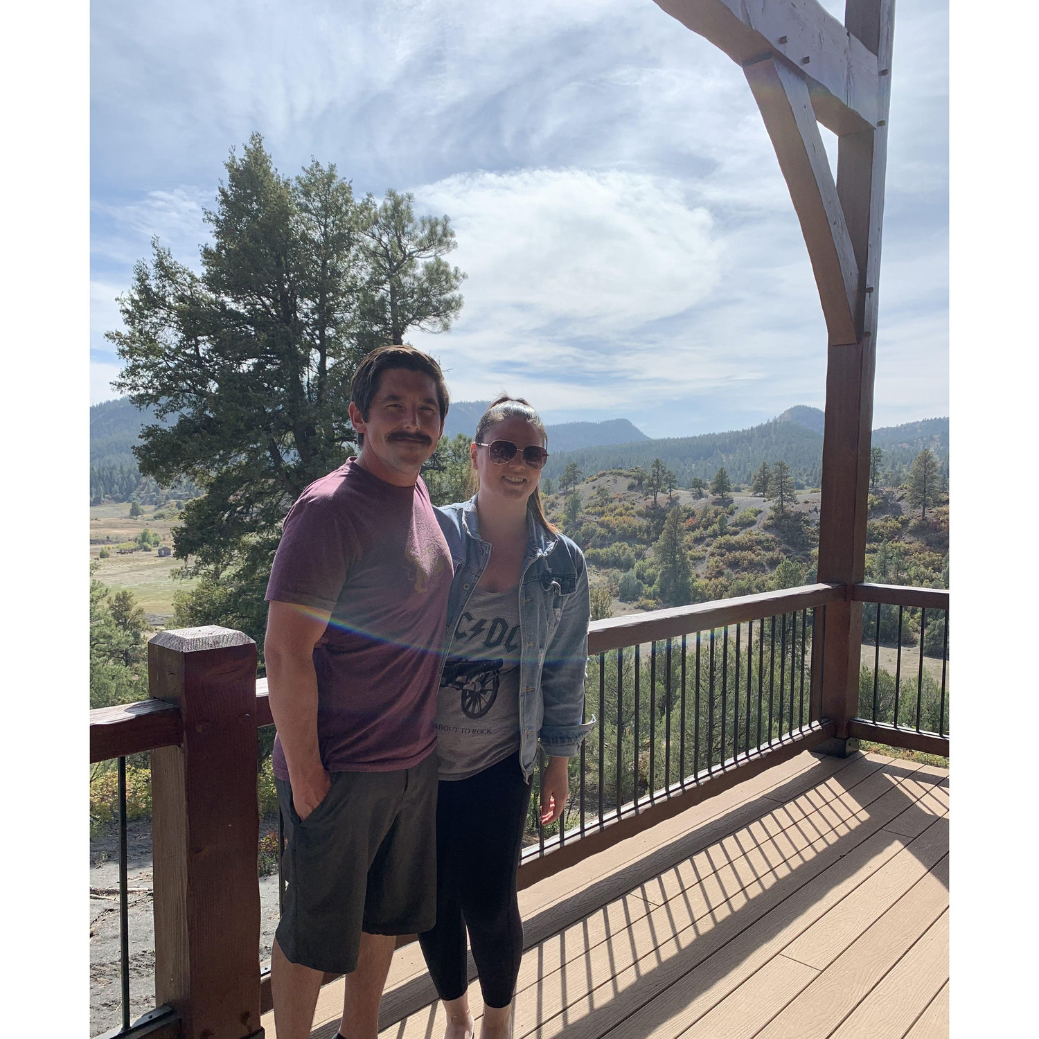 September 2020 - We took a weekend trip to Pagosa Springs to visit Aunt Julie and Marty.