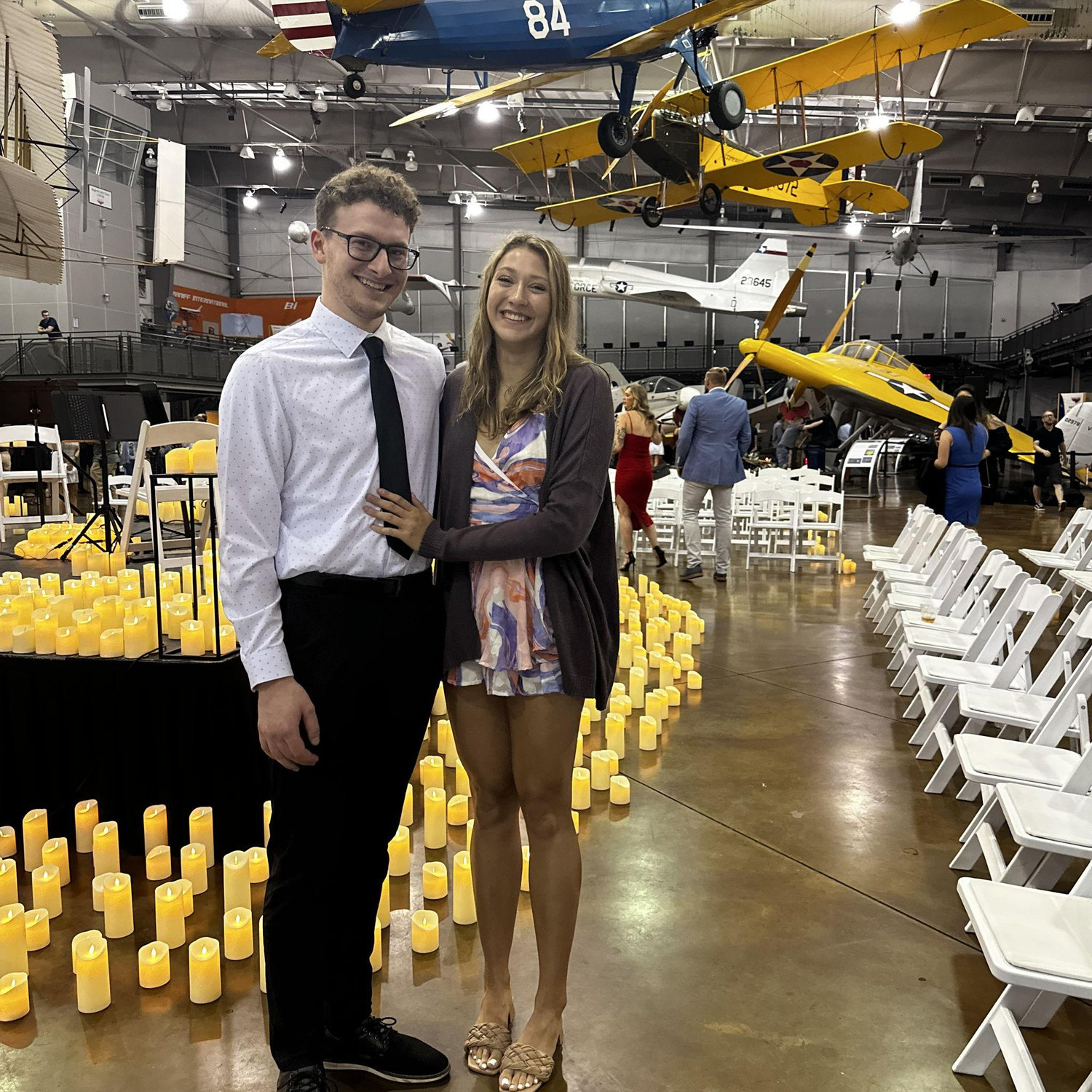May 26th, 2023- Hans Zimmerman Candlelight Concert at Frontiers of Flight Airplane Museum!! Great show.
