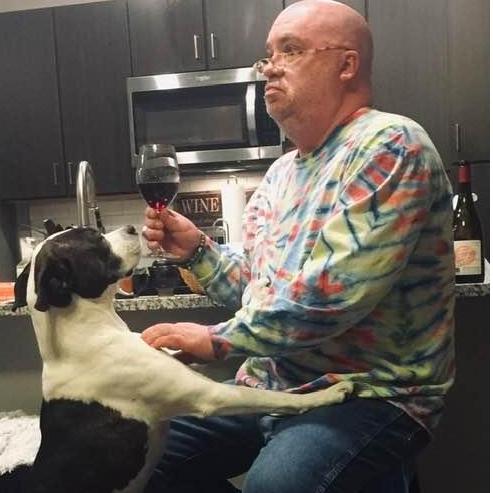 A man and his dog :)