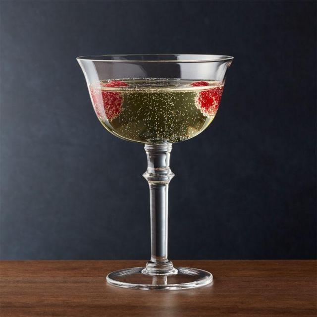 Frankie Coupe Toasting Glass