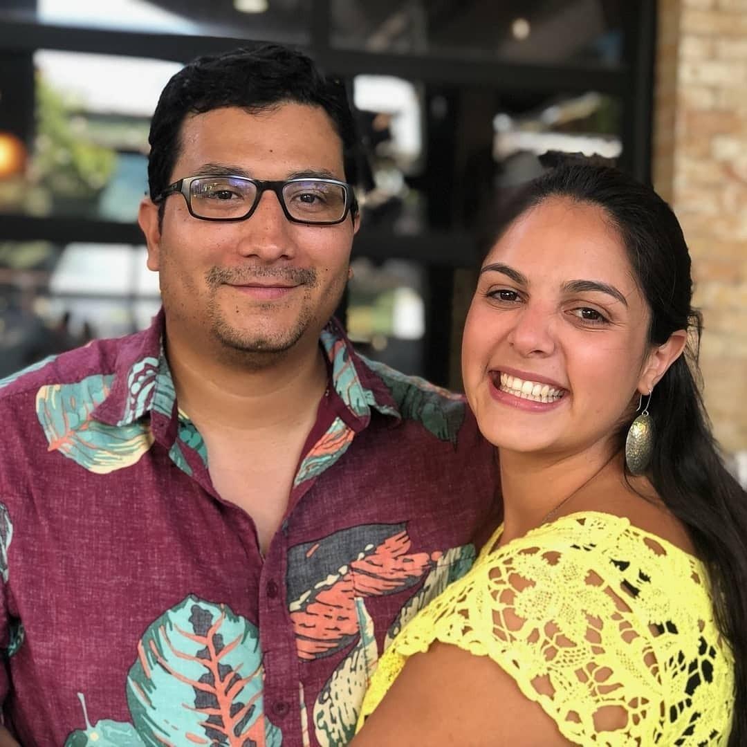 Fall of 2019 we already knew we would be married the next year just hadn't made it official with a ring yet. We even said "cheers to Fall 2020 Weddings" with Jacob and Maegan right before this picture