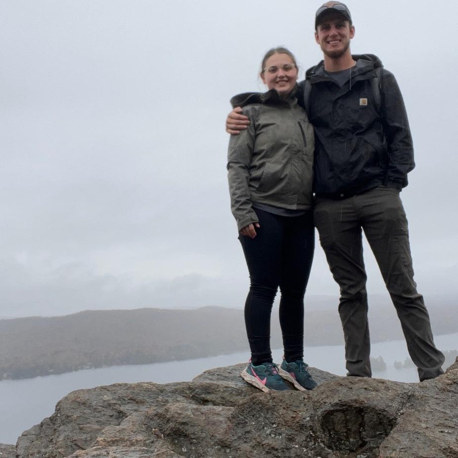 A rainy hike to the peak of Rocky Mountain.