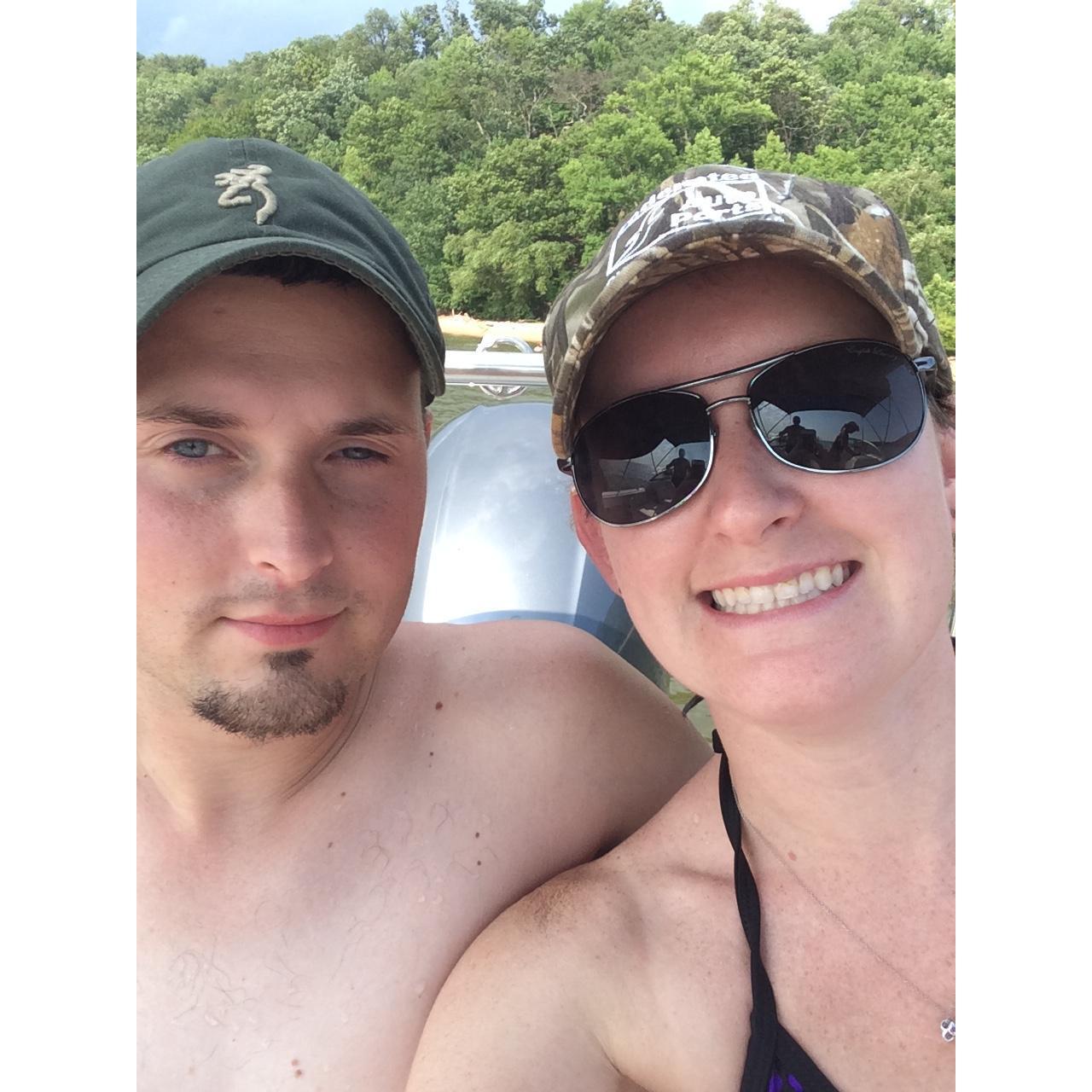 Bouy 2, our favorite boating spot