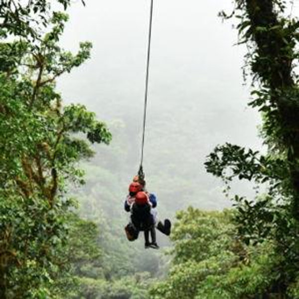 Zip-lining