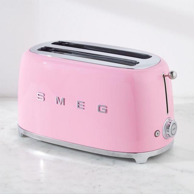 Smeg Pink 4-Slice Toaster