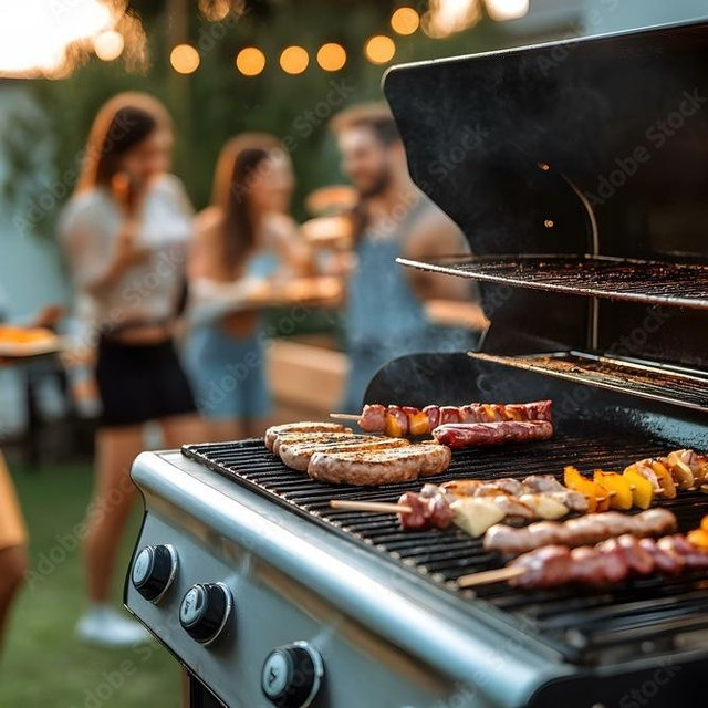 Backyard BBQ Grill