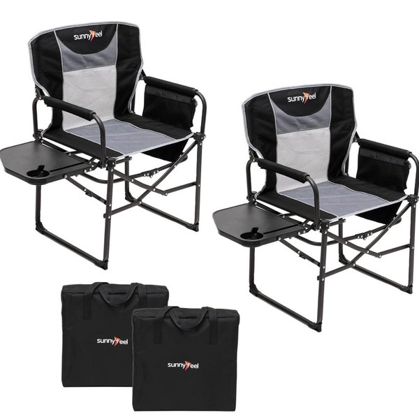 SUNNYFEEL Oversized Camping Directors Chair 2 Pack