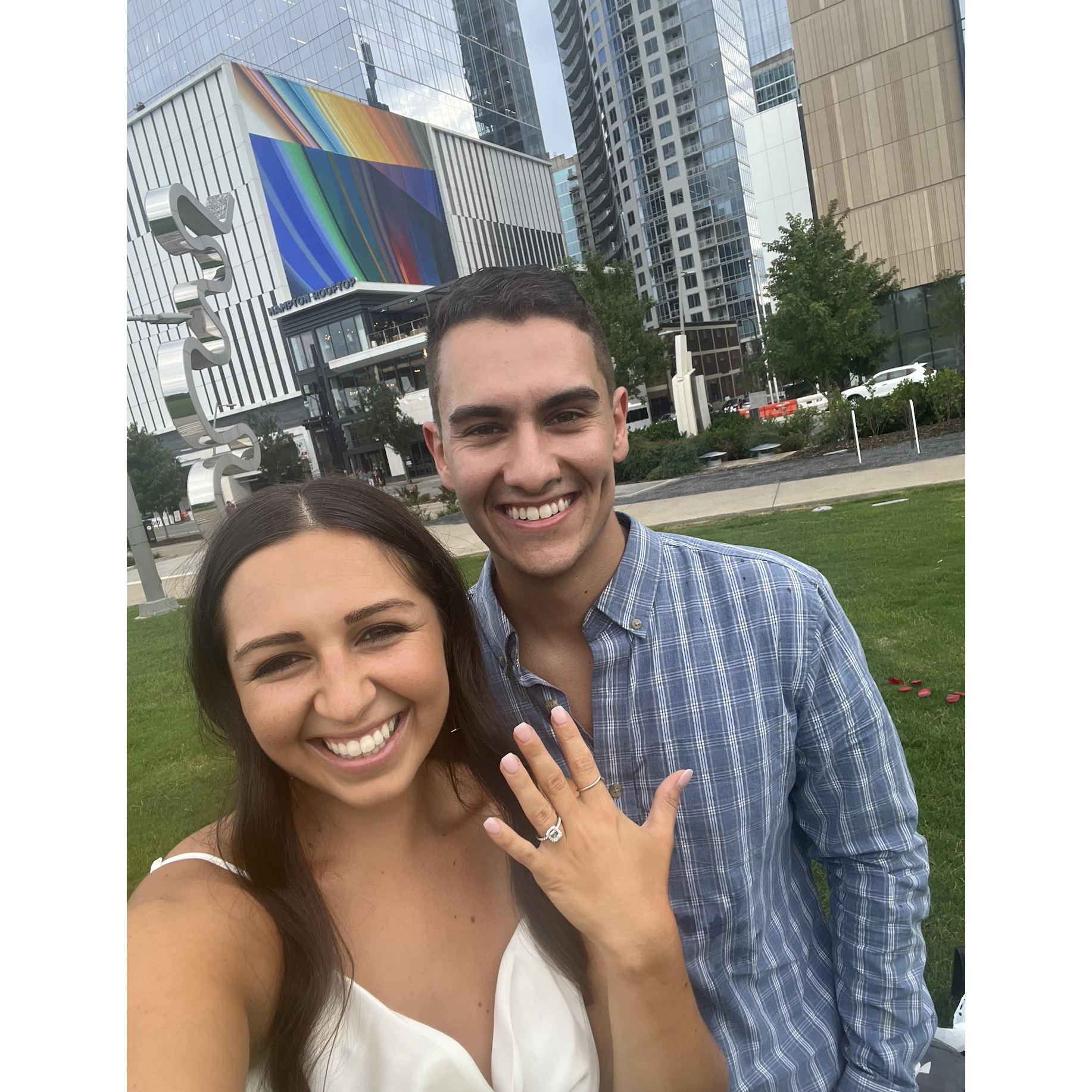 The day we said YES to forever