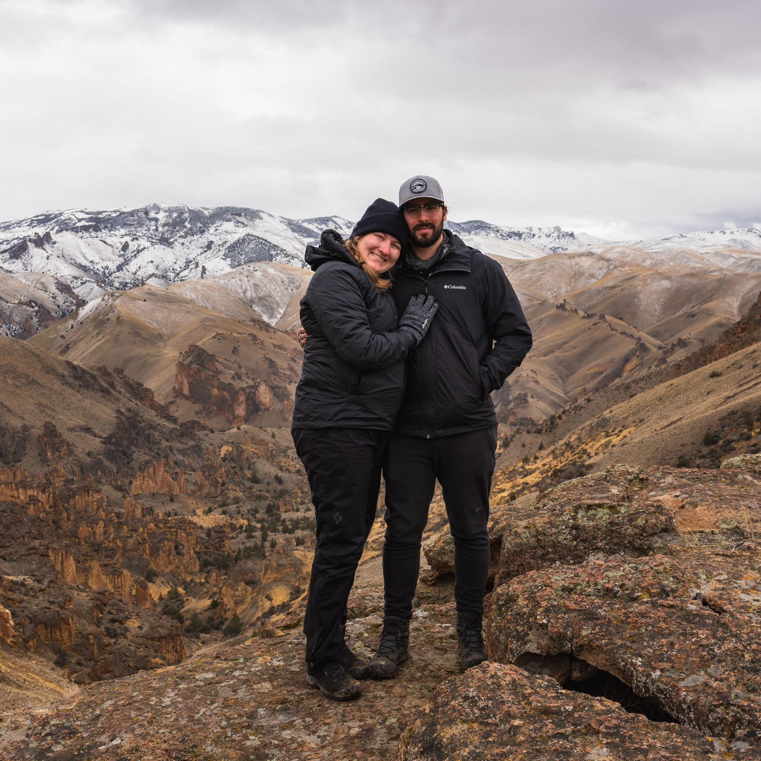 This photo was snapped right before a rain storm came in and we had to run through the gulch in fear of a lighting strike or getting flooded.