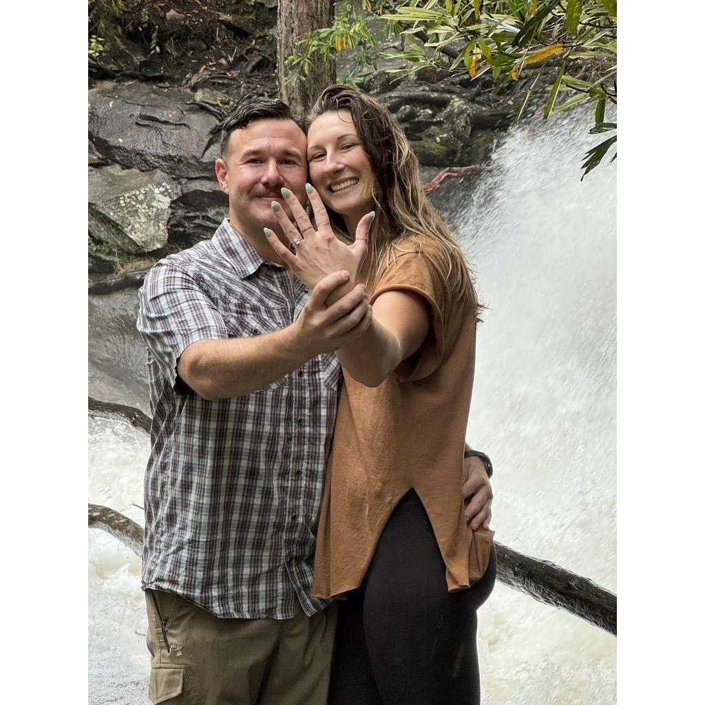 We're engaged!