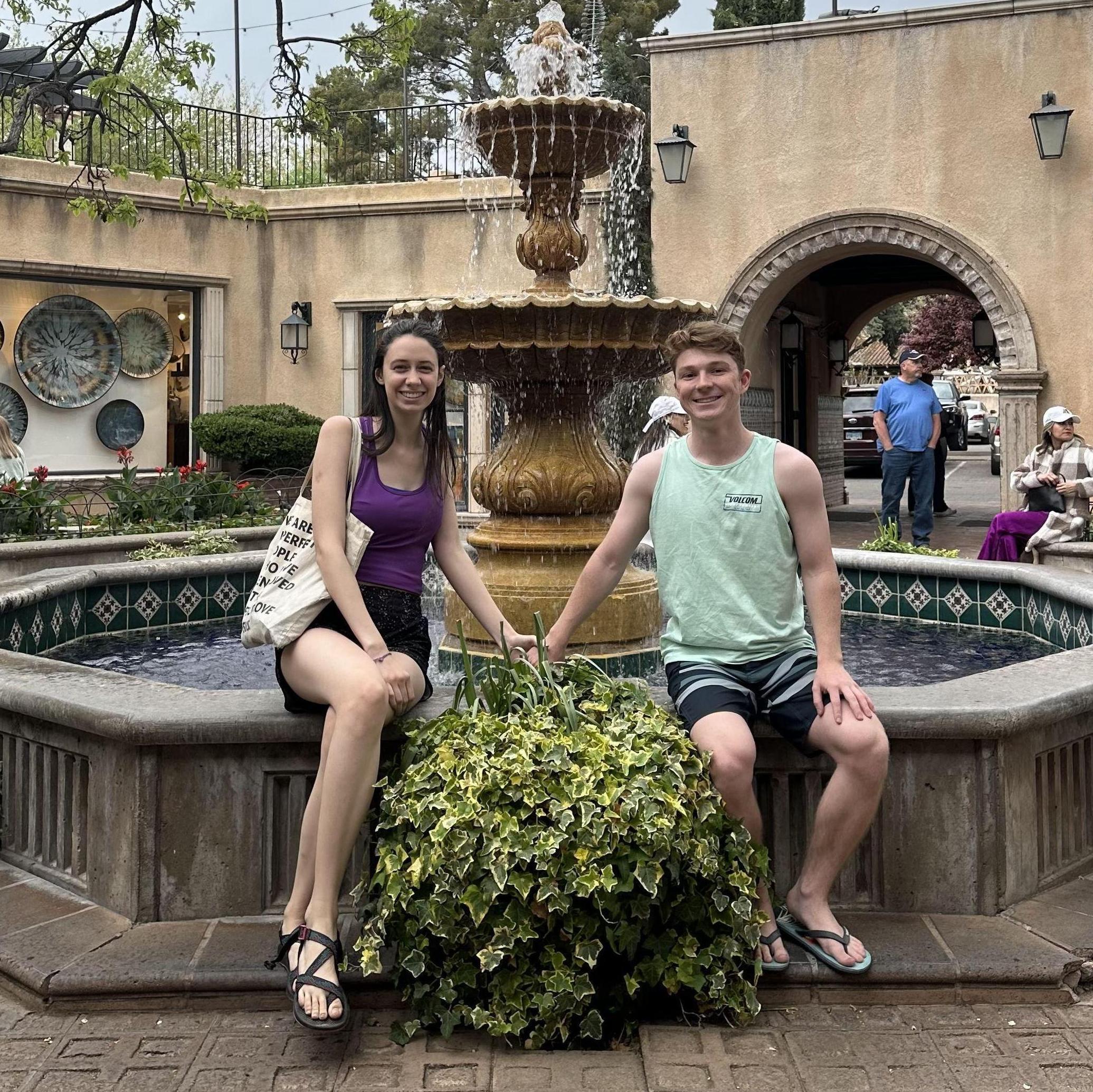 Gavin and Anne in Sedona, AZ