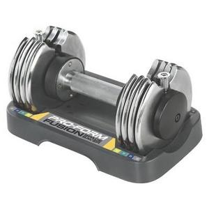 ProForm Adjustable Weights – Black/Silver (25lb)