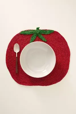 Handwoven Fruit Placemat