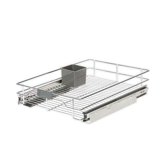 ORG™ Org Steel Sliding 20-Inch x 14-Inch Under Cabinet Organizer in Chome