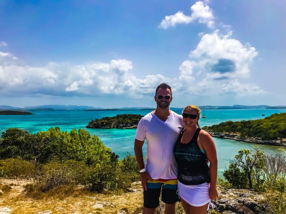 Bird Island in Antigua.