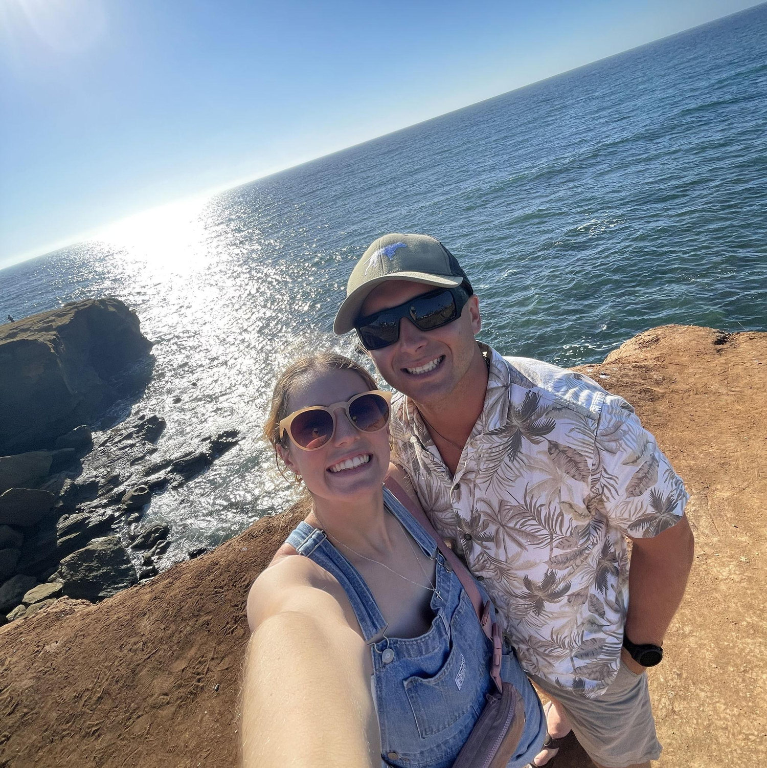 Connor and I in La Jolla, CA!