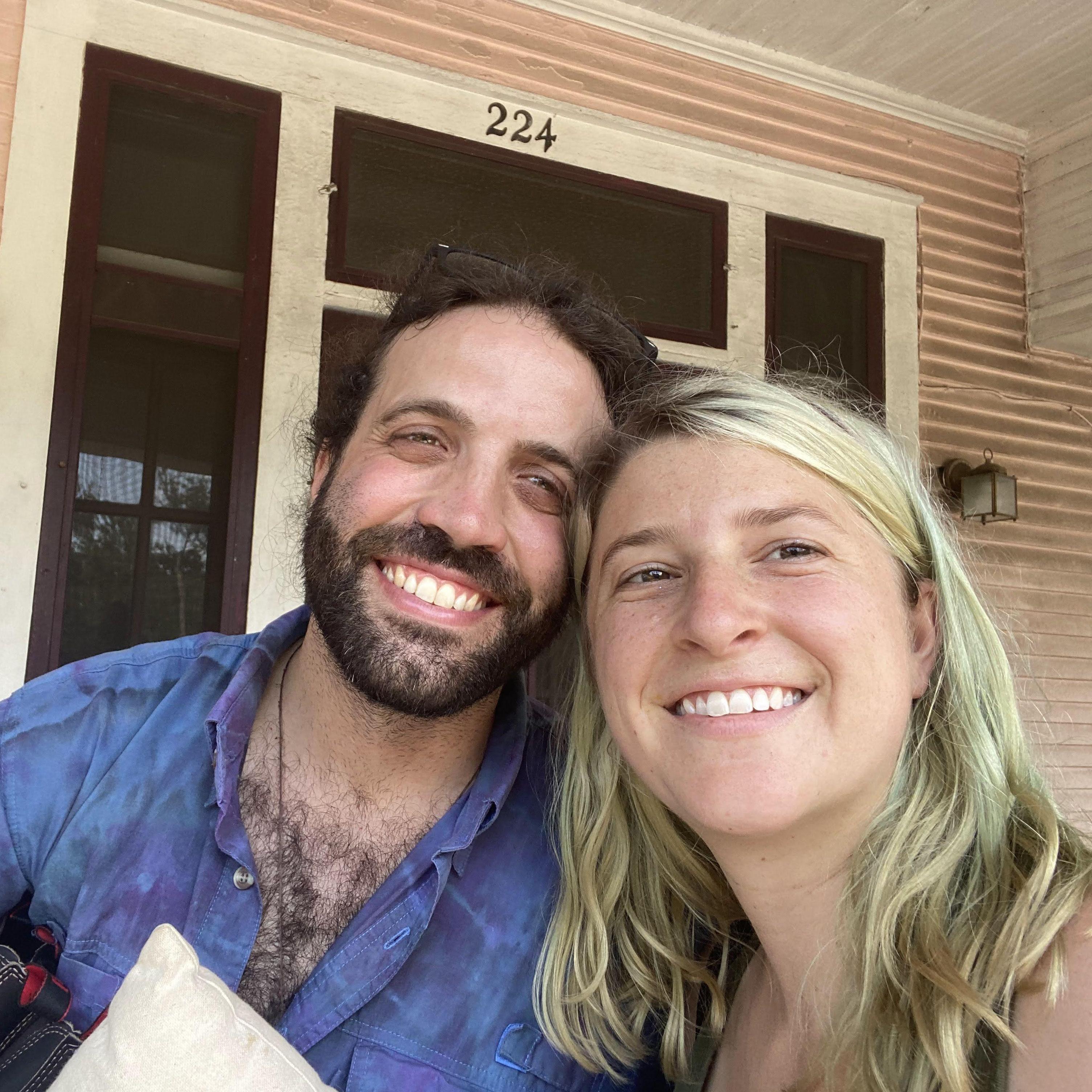 Move-out day at 224 North Norman C Francis! Shout out to all the pals we got to share this porch with <3 our happy place!