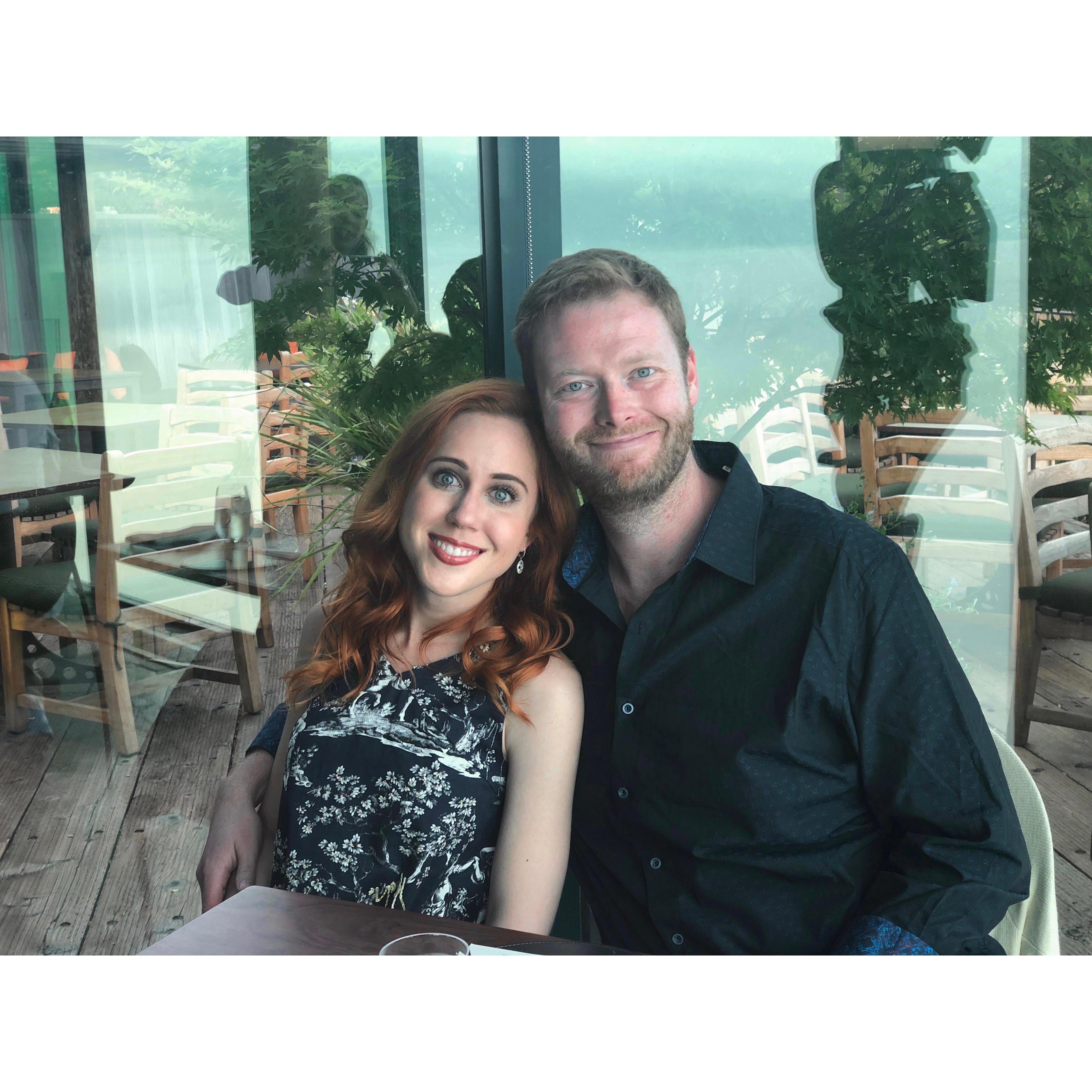 Taken on Ann-Margaret's 28th birthday - July 12, 2018 - at Post Ranch Inn in Big Sur.