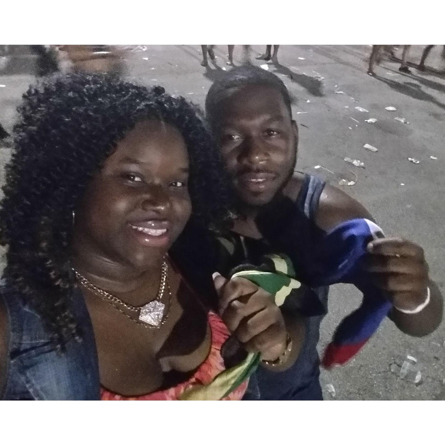 Carnival days! Jamaica and Haiti rep your flag!