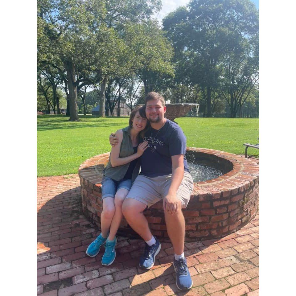 In July, we were feeling epic and took a trip to Mystic Falls for our 6 month anniversary. It's something neither of us will ever forget.