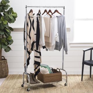 Samantha Rolling Garment Rack